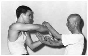 YIp Man con Bruce Lee