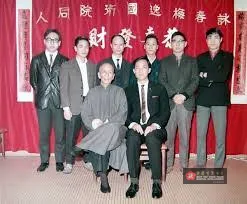 Yip Man con su discípulo Moy Yat