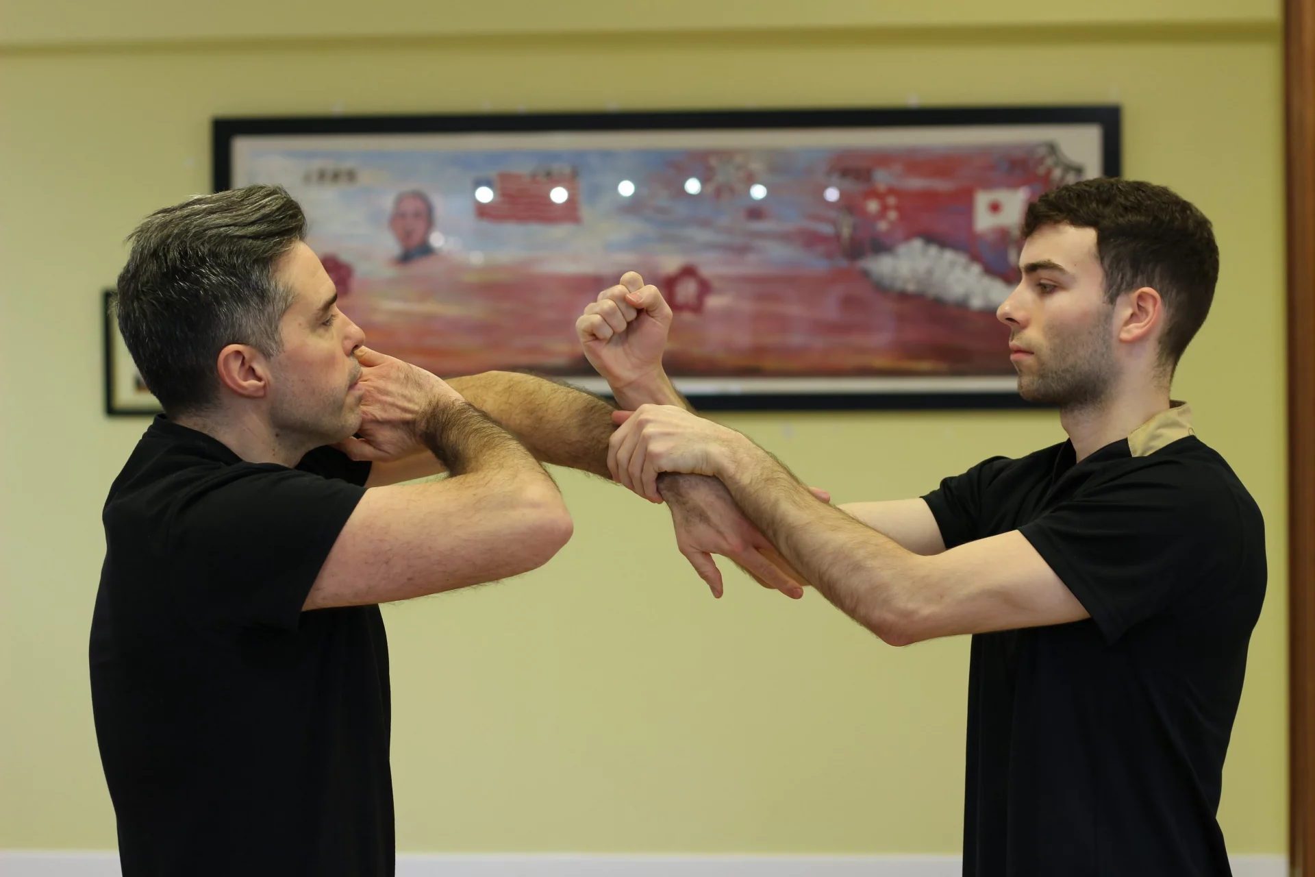 Lap Da es un desdoblamiento del ejercicio Lap Sao de Wing chun