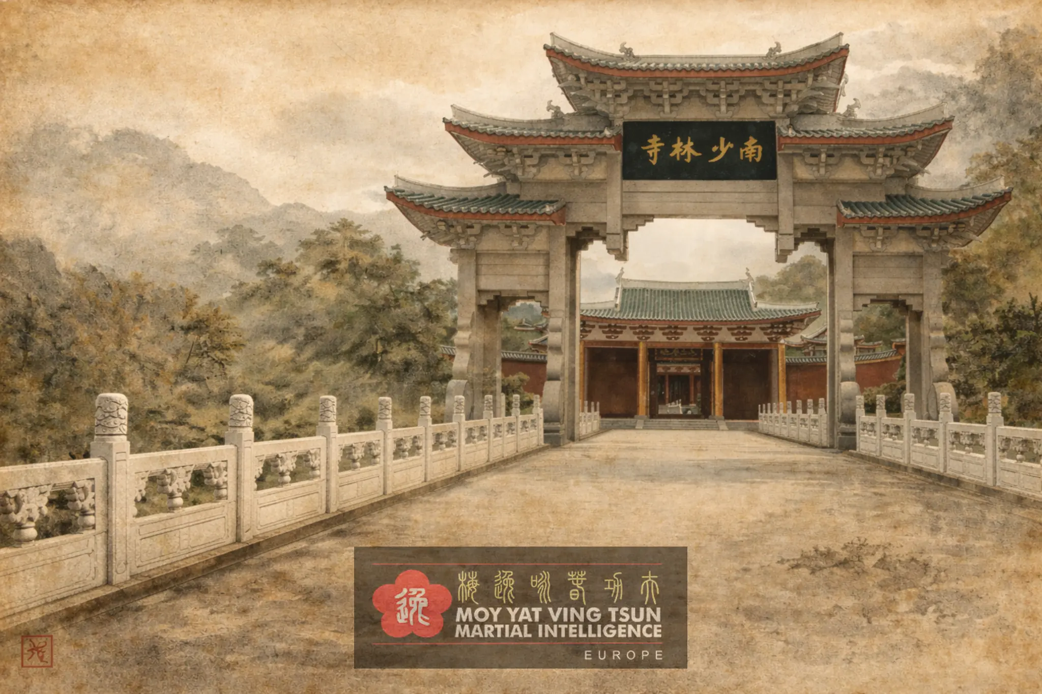 Monasterio Shao lin del Sur Kung Fu