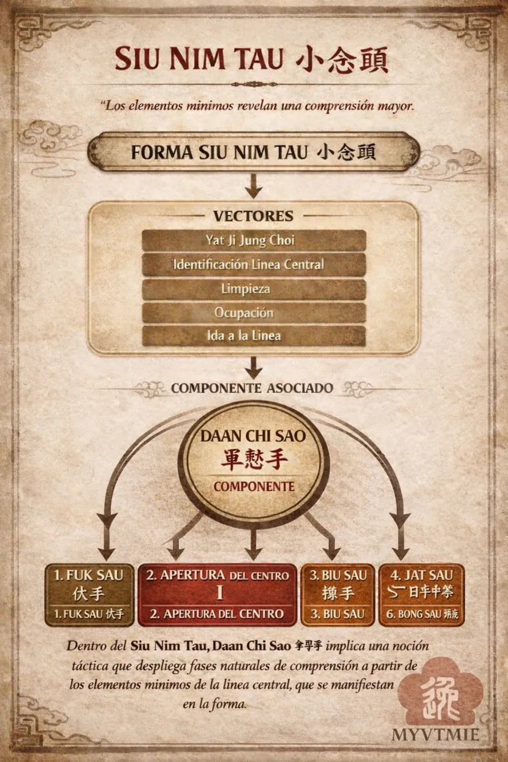 Qué es el Daan Chi Sao de Wing Chun Taang Chi Sao de Ving Tsun