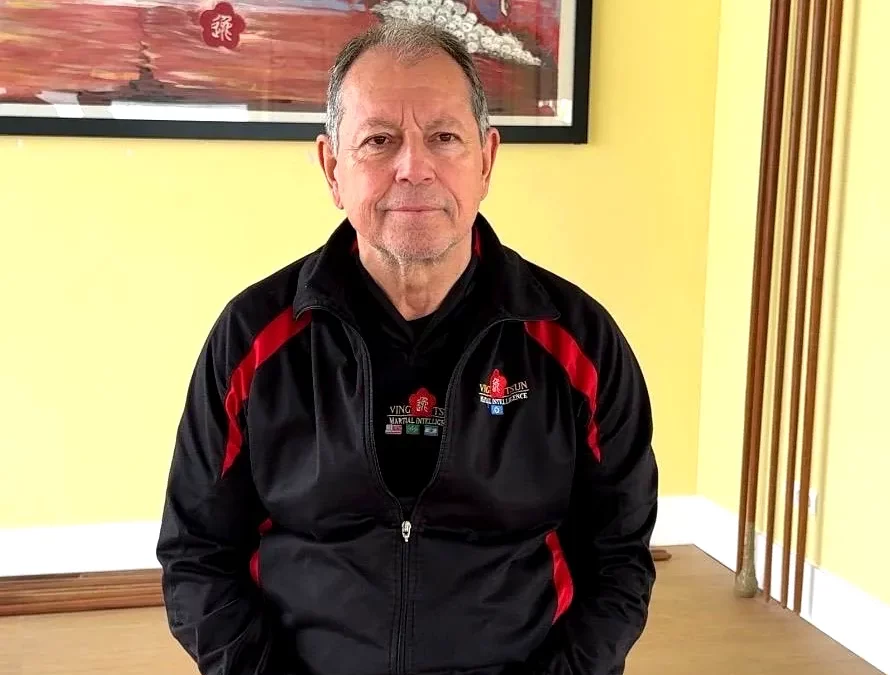 Boris de Sofía vino a practicar Ving Tsun a Madrid